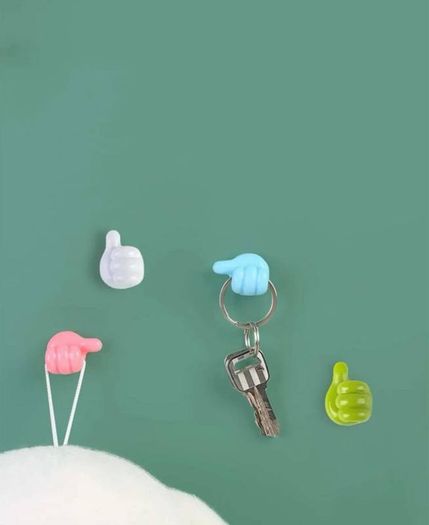 New Creative Thumb Hook, Cable Organizer - 4 Pieces