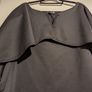 stunning off the shoulder, Cape sleeve, mini dress Image 6