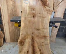 Live Edge Sycamore slab - Kiln Dried