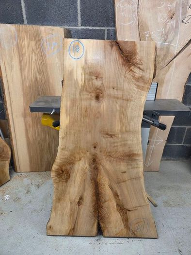 Live Edge Sycamore slab - Kiln Dried