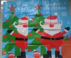 Large plastic Santa sacks