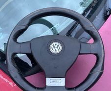 gti flat bottom steering wheel
