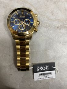 Hugo Boss 1513340 Gold New With Tags Rrp 250 Boxed