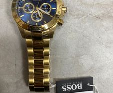 Hugo Boss 1513340 Gold New With Tags Rrp 250 Boxed