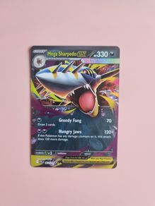 Mega Sharpedo Ex (061/094) Pokemon Card from Phantasmal Flames Mega Evolution