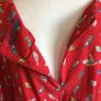 Joe Browns Red bird print knee length dress size 18 includes postage Image 8