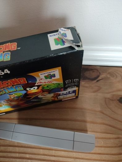 Diddy Kong racing N64 with box
