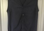 Debenhams boys navy sleeveless jumper age 5-6 years