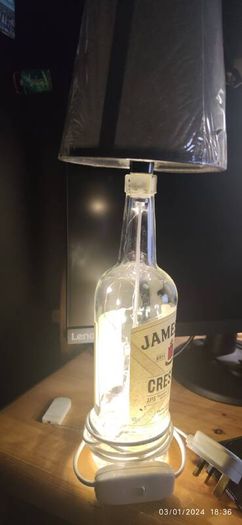 bottle lamp