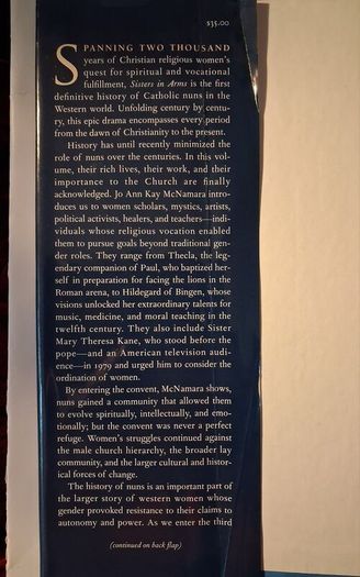 Sisters in Arms / Catholic Nuns Through Two Millennia/ Jo Ann Kay McNamara / 1st ed., 1996