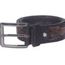 Premium Handcrafted Genuine Leather Belt Embossed Vintage Design Formal & Casual Wear Image 5