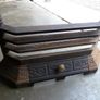 Old cast iron fireplace insert Image 3