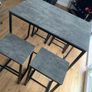 high table and 4 stools Image 2