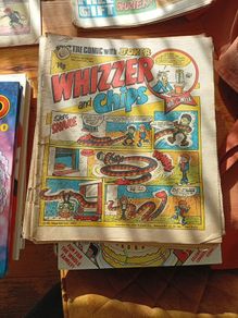 Comics Whizzer & Chips Comics.