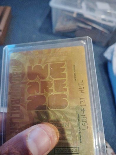 Harry kane golden panini card