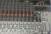 Behringer mixing desk and radio mics