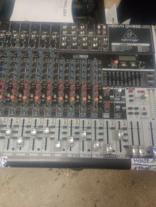 Behringer mixing desk and radio mics