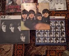 5 original beatles vinyl albums