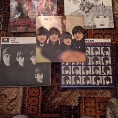 5 original beatles vinyl albums