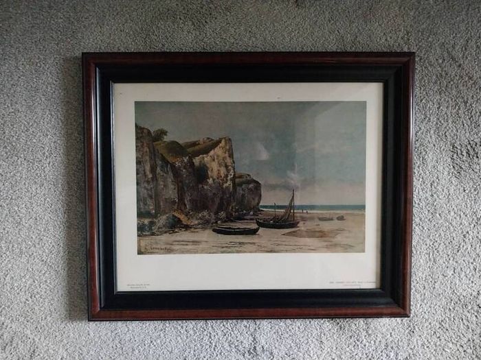 Vintage artwork and frames