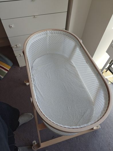 Baby Bassinet Cot on wheels