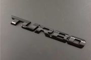 Turbo boot fender sticker