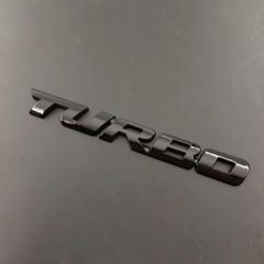 Turbo boot fender sticker