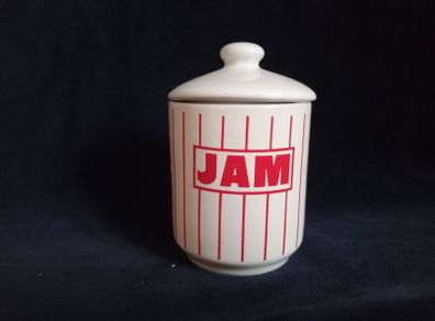 pottery jam pot