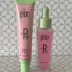PIXI ROSE essence oil and radiance perfector brand new