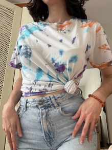 Vintage tie and dye tee shirt