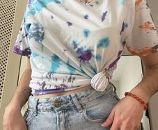 Vintage tie and dye tee shirt