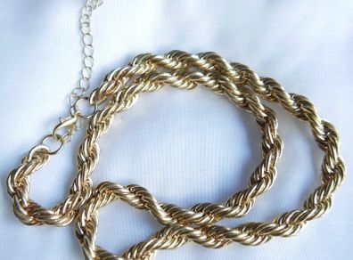 Vintage Gold Plated Chain 21" Necklace