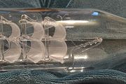 Small Ship in Bottle