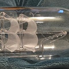 Small Ship in Bottle