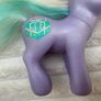 2002 My Little Pony G3 Razzaroo Hasbro MLP Purple Birthday Present Damaged approx. 11 cm.  Used Please see photos Image 5
