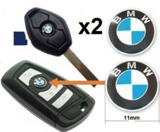 x2 Quality BMW key Emblem