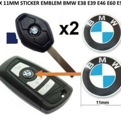 x2 Quality BMW key Emblem