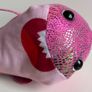 BANANAS Fish Soft Plush Toy - Pink & Purple, approx 28 cm Image 6
