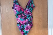 Dunnes  Stores  Floral Swimsuit.  S.18. New - No Tag.