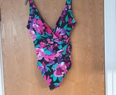 Dunnes  Stores  Floral Swimsuit.  S.18. New - No Tag.