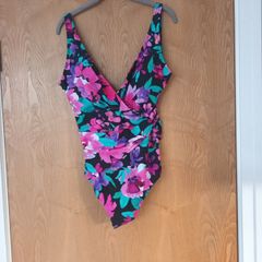 Dunnes  Stores  Floral Swimsuit.  S.18. New - No Tag.