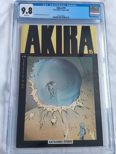Akira Issue 15 CBCS / CGC 9.8 Certified Graded Comic Framed  DC Marvel