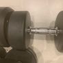 Dumbbell Set 22.5 - 35kg Round Rubber Image 7