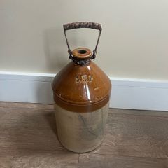 Antique WW1 SRD Rum Crock