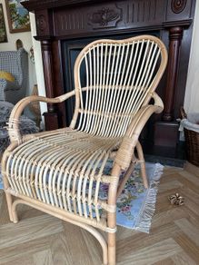 Jysk rattan armchair