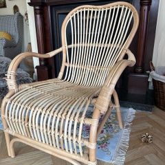 Jysk rattan armchair