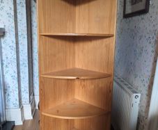 corner shelving unit