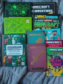 Minecraft Book Lot