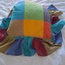 Multi Colured Chair Cushion Image 3
