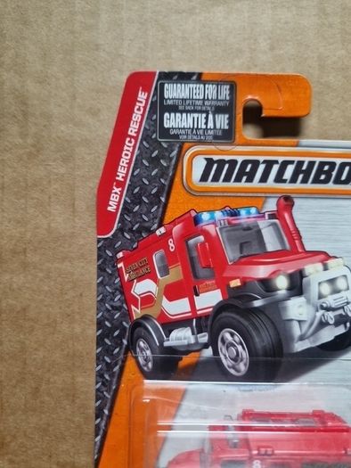 Matchbox Scrambulance 4x4 diecast collectable